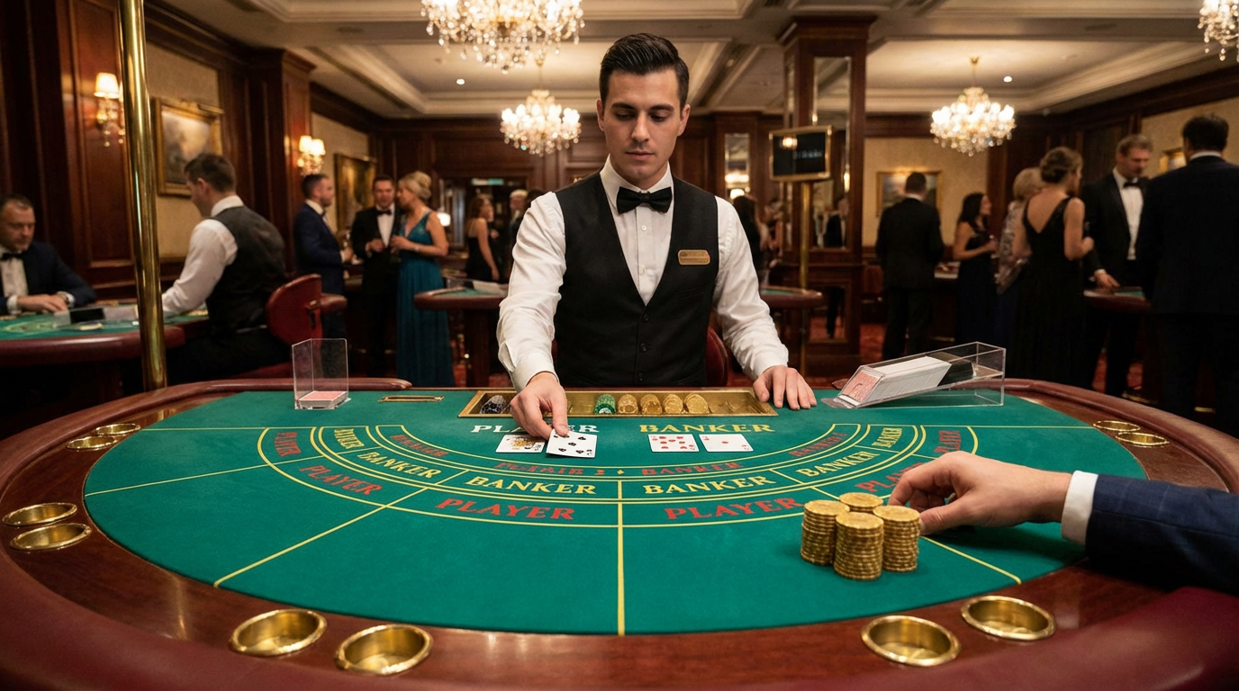 Bacará online México - Juego de cartas elegante